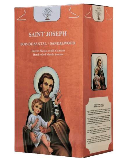Saint Joseph - boîte 12 étuis d'encens