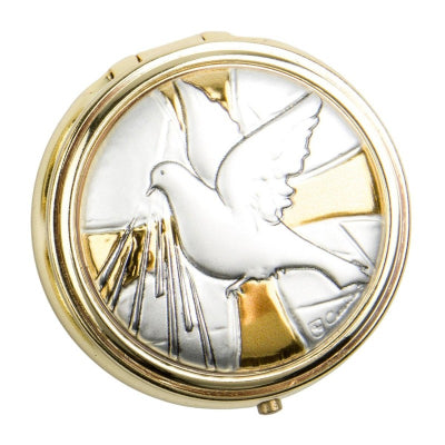 Custode métal doré Ø5 cm - Esprit-Saint