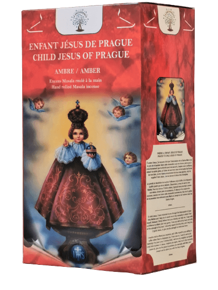 Enfant Jésus de Prague - boite de 12 étuis d'encens