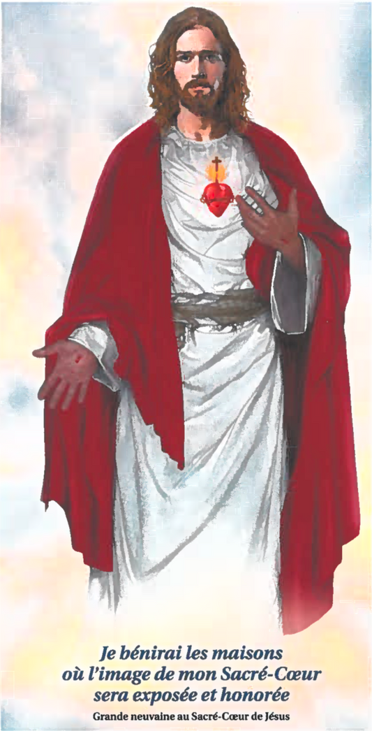 Grande Neuvaine au Sacré Cœur de Jésus - Priant
