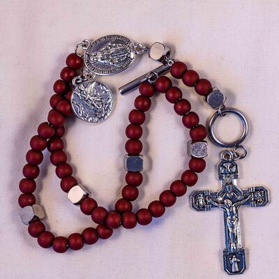 Bracelet-Chapelet de combat St Michel